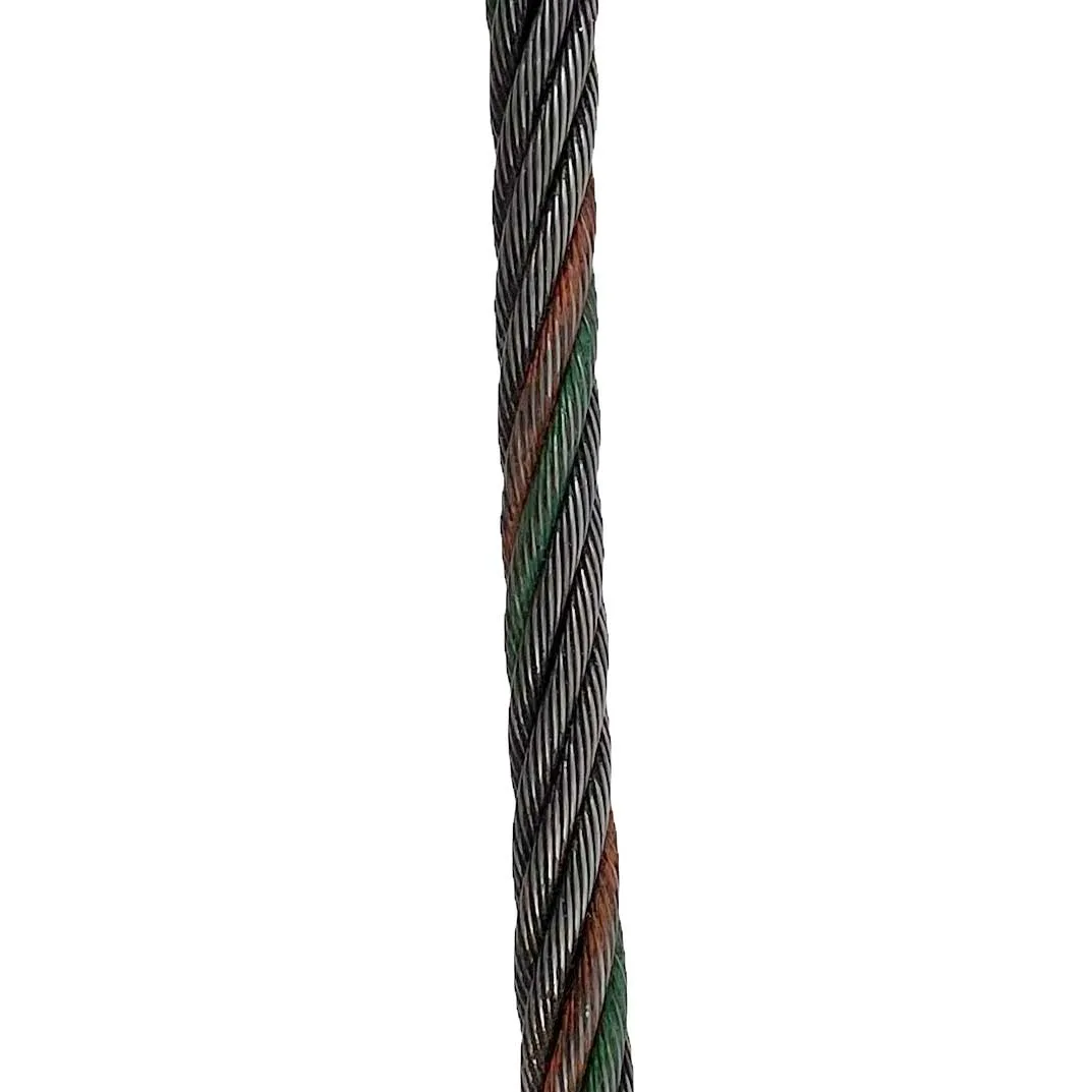 1-1/2" x 18' Open and Open Spelter Socket Wire Rope Sling