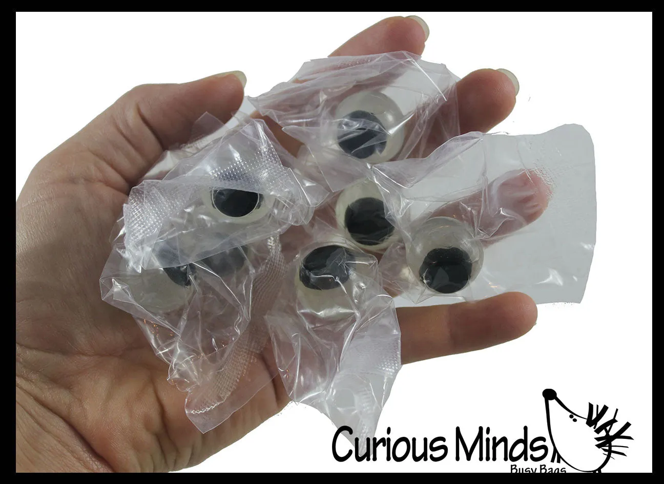 120 Eye Party Favors (Glow Bouncy Balls, Sticky, Disc Shooters) - Eyeball Gross School Supply - Doctor, Optometrist Ophthalmology - Party Favor -Halloween Trick or Treat