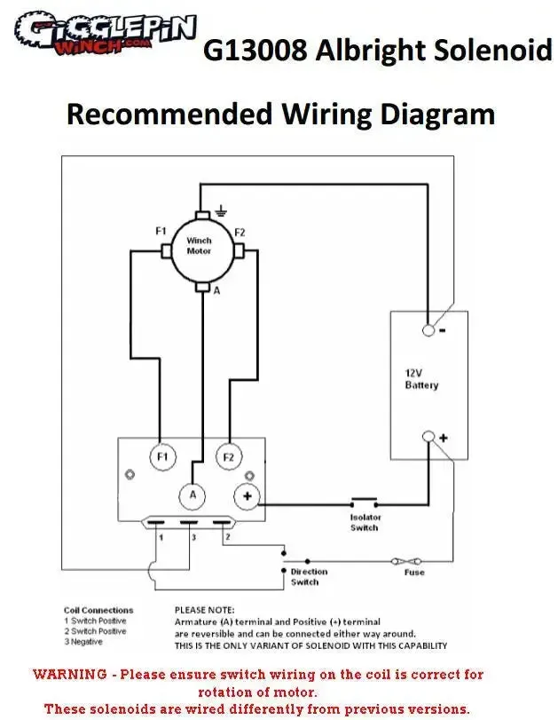 12V Pro-Series Albright Contactor Solenoid Replacement - Pro 100