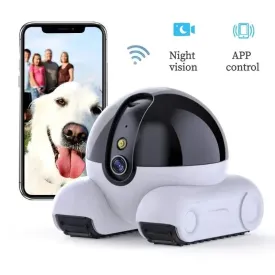 4G Pet Monitoring Camera 360 Panoramic View