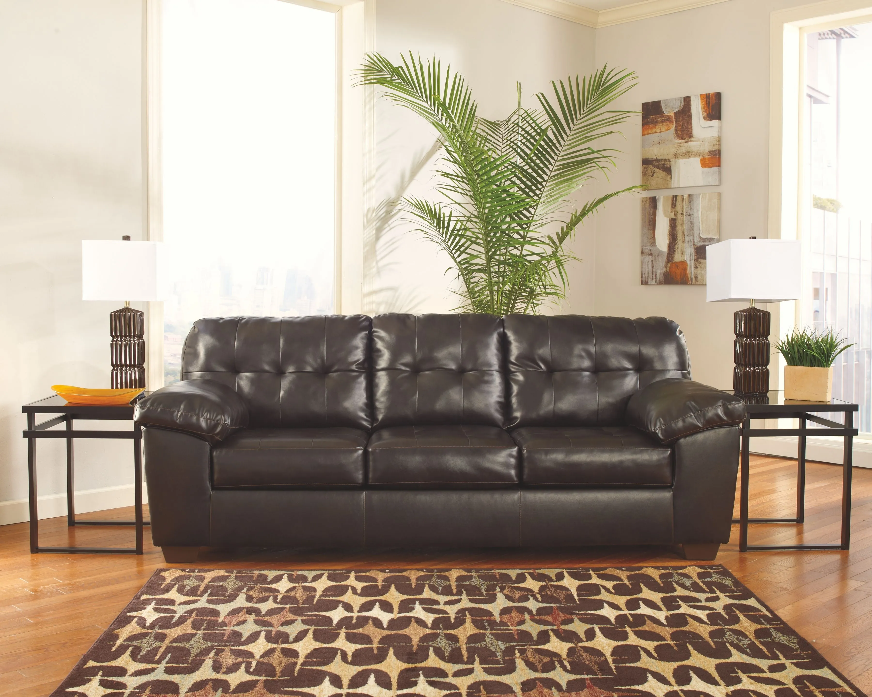 Alliston - Chocolate - Queen Sofa Sleeper