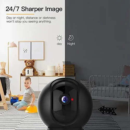 Baby Monitor Camera Pan/Tilt/Zoom WiFi 1080P Pet Camera
