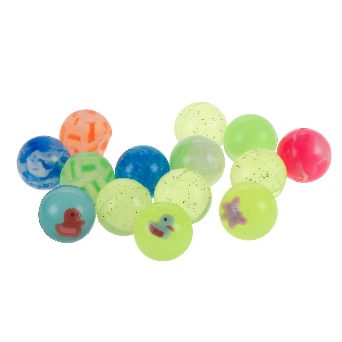 Bouncy Balls 100pcs Party 30mm Kids Bags Favours Toys Fillers Colourful AU