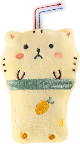 Cat Toy, Funny Cat Plush Sniffing Built-in Bell Toy, Catnip Toys Relieve Boredom Lightweight Kitten Teasing Play Bear Rabbit Panda Plush Sniffing