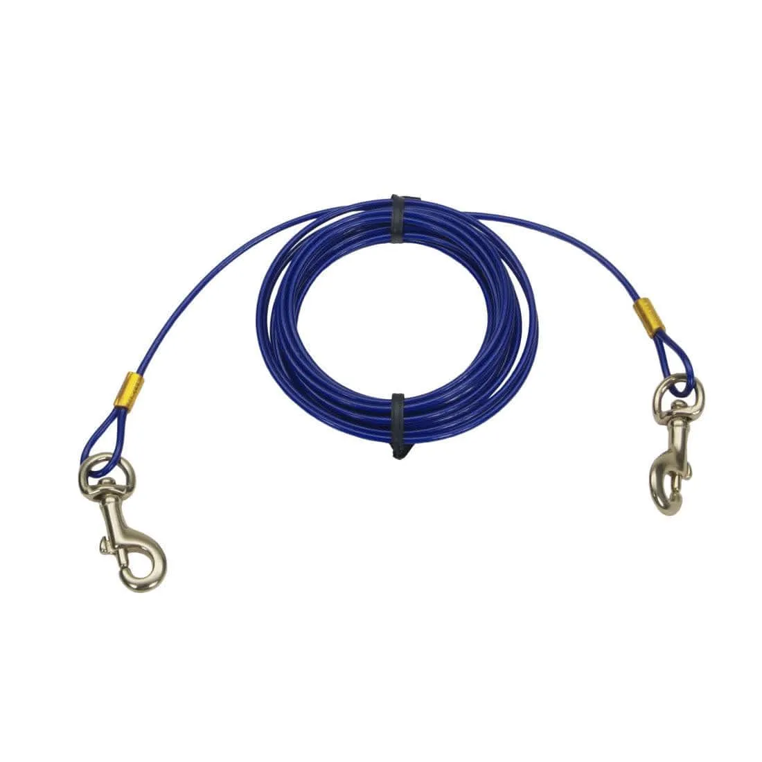 Coastal Pet Products Titan Medium Cable Dog Tie Out in Blue