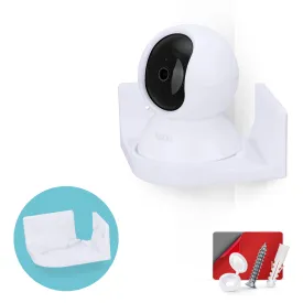 Corner Wall Mount for Tapo Pan/Tilt C200/C210 Pet & Baby Indoor Camera, Security Camera Holder Bracket, Reduce Blind Spots & Clutter, Adhesive & Screw-In Mounting