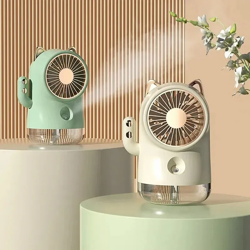 Cute Cat Mini USB Fan