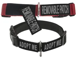 Dogline Omega Nylon Reflective Service Dog Collar