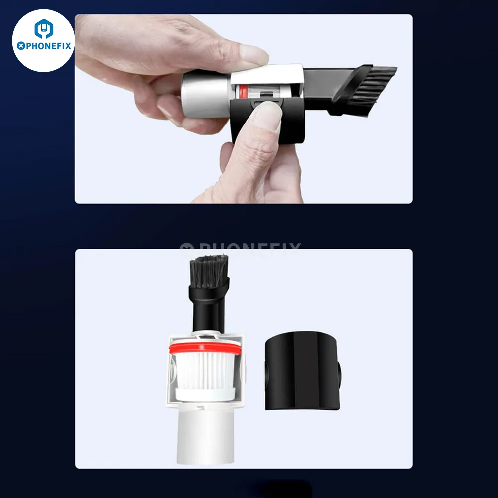 Electric Turbofan Handheld Blowing Suction Dust Removal Cooling Fan