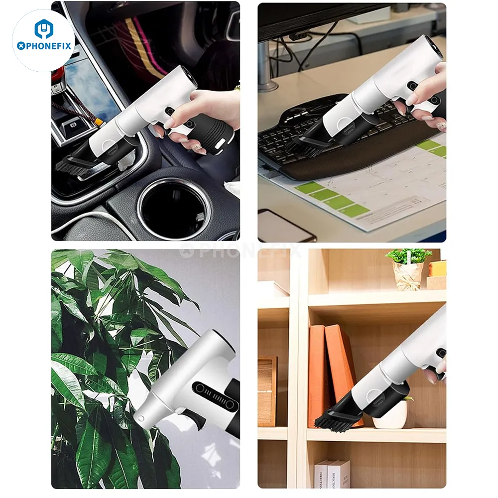 Electric Turbofan Handheld Blowing Suction Dust Removal Cooling Fan