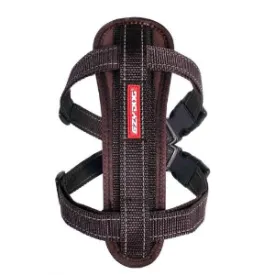 EzyDog Chest Plate Dog Harness Brown