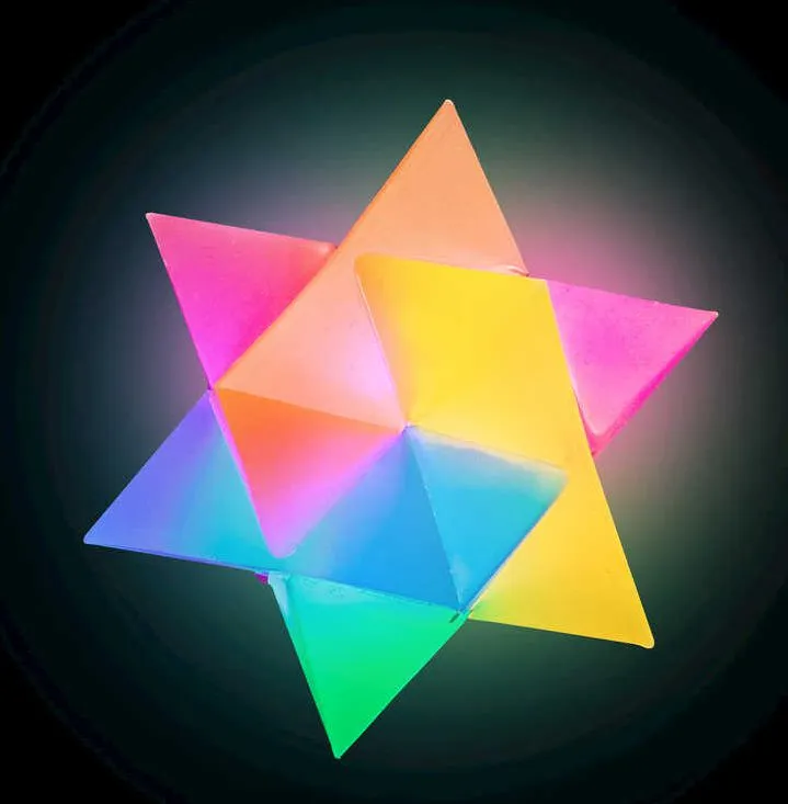 Flashing Prism Ball – Random Bouncing LED Light-Up Fun