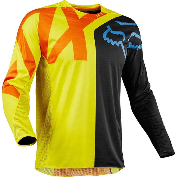 FOX 360 PREME JERSEY [BLACK/YELLOW]