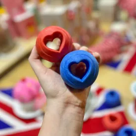 Heart and Star Strong Bouncy Float Balls