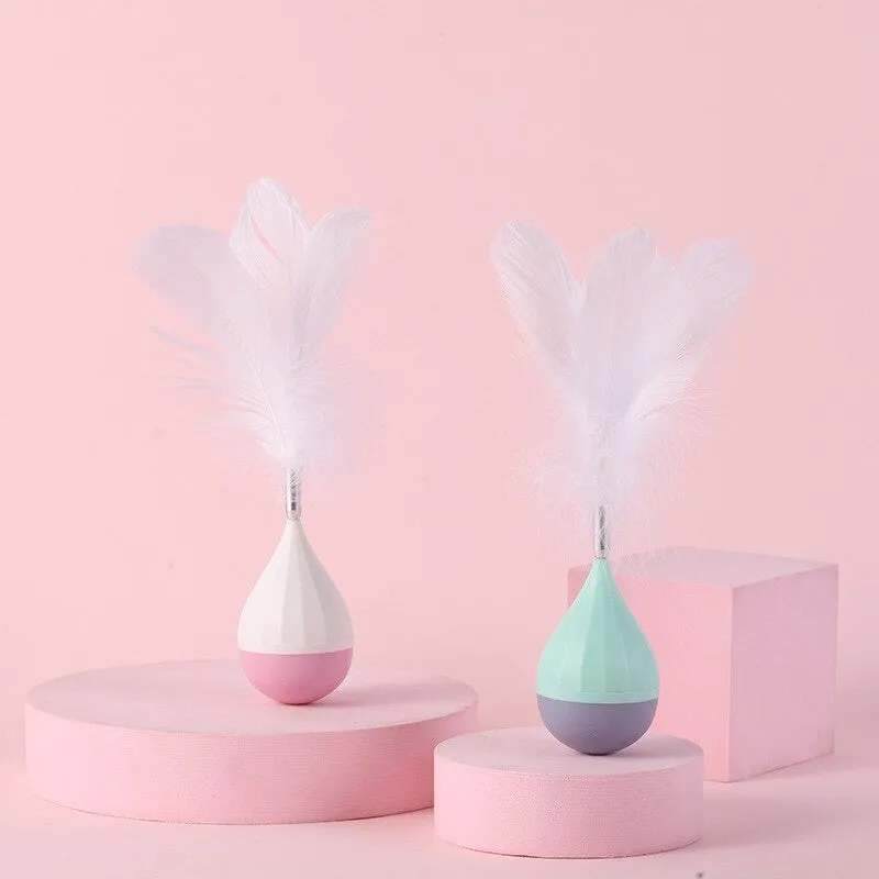 Interactive Kitten Feather Toys