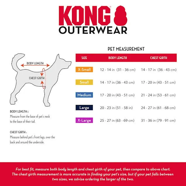 Kong Elements Dog Rain Jacket *Clearance*