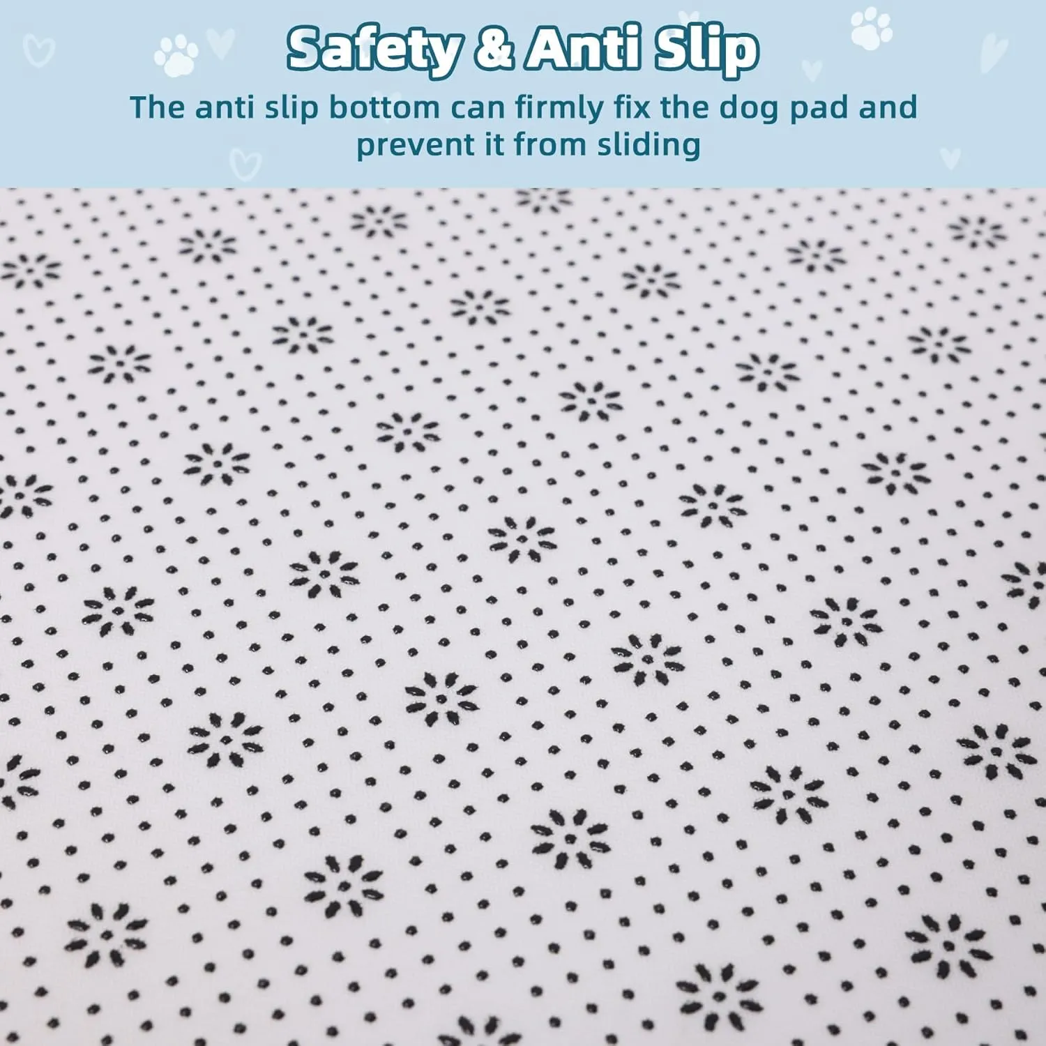 Large Dog Crate Pad Bed, Foam Cushioned & Waterproof Kennel Cage Mat for Large Dogs, Outdoor Pet Bed, Wipe Clean & Easy Rinse, Anti Slip 41 inch Graphite Grey