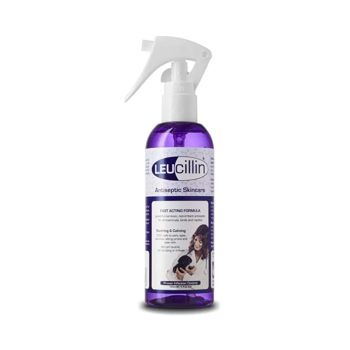 Leucillin antiseptic for cats and dogs