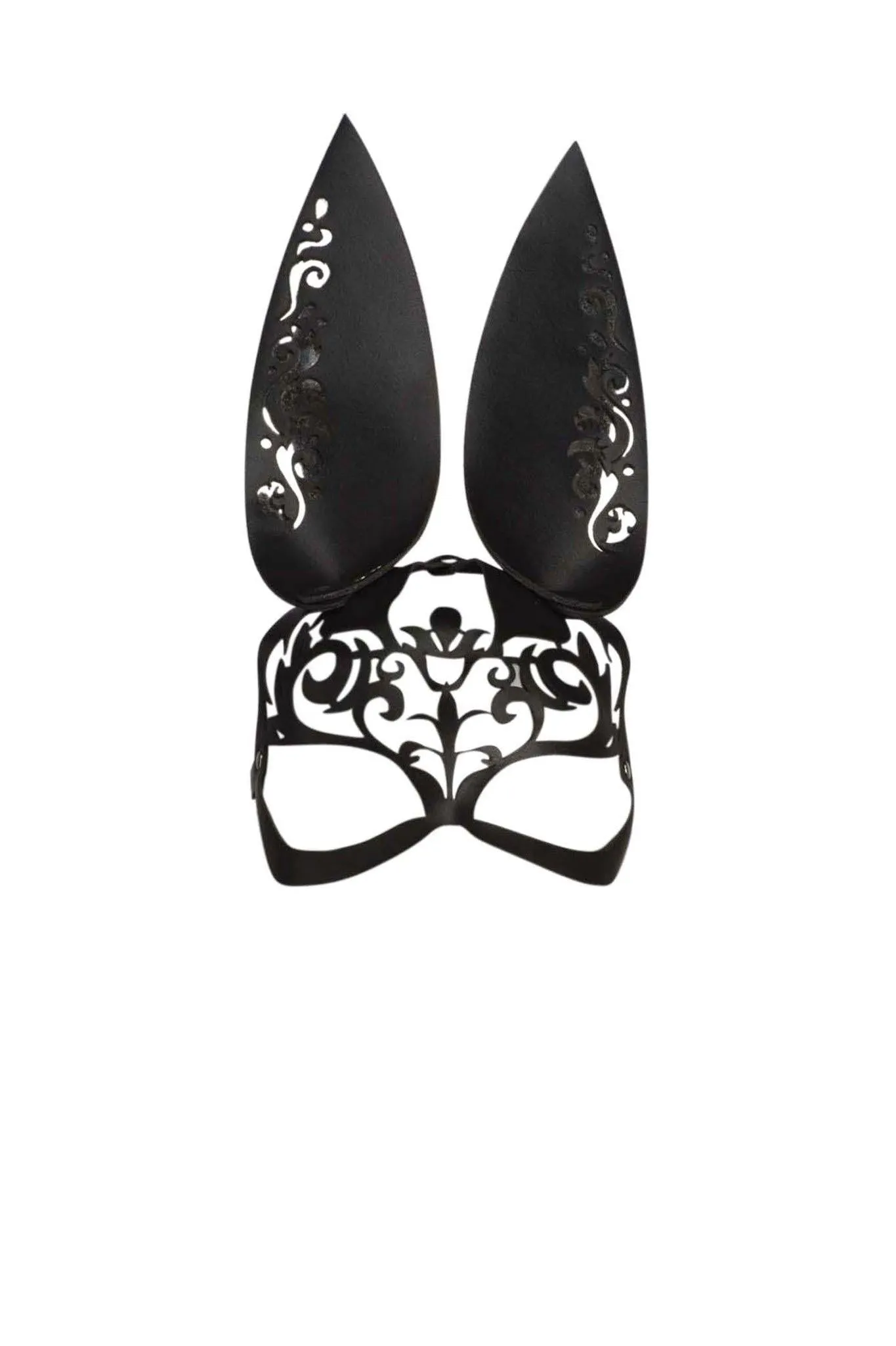 Lilly Leather Bunny Mask