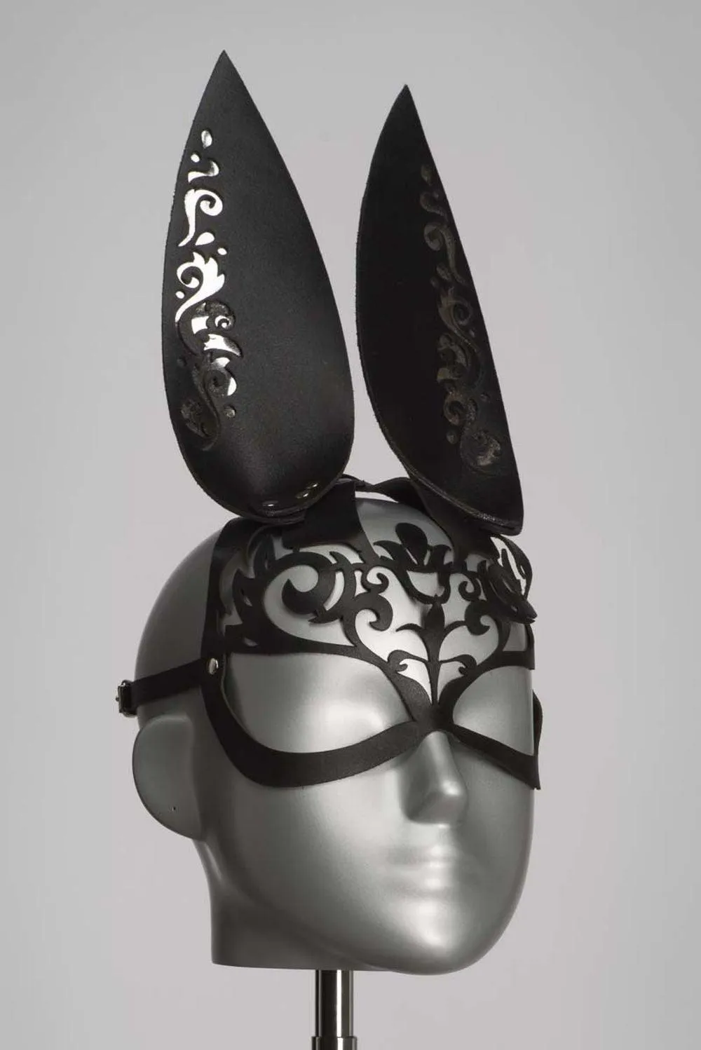 Lilly Leather Bunny Mask
