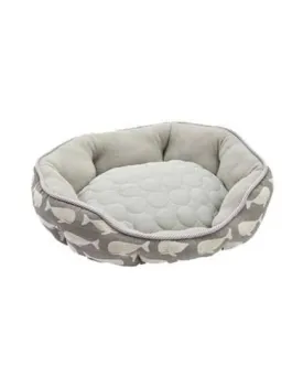 Marukan Cooling Grey Bed for Dogs & Cats (2 Sizes)