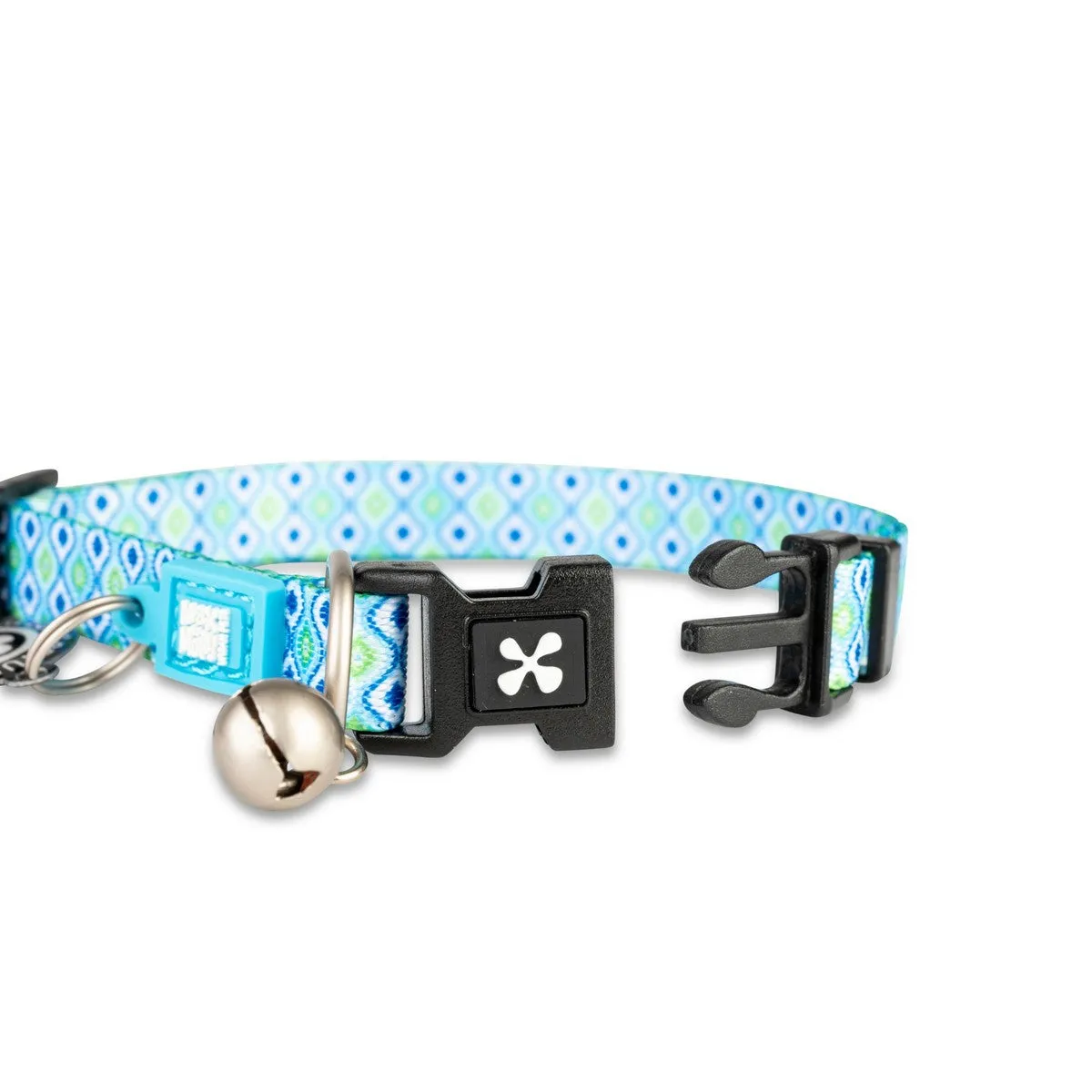 Max&Molly Smart ID Cat Collar Retro Blue