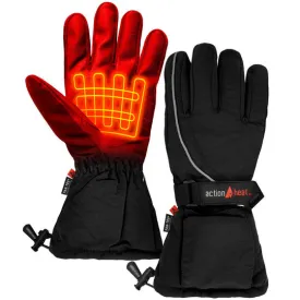 Men's AA Battery Heated Gloves - Black