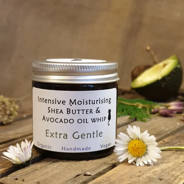 Moisturising body whip cream