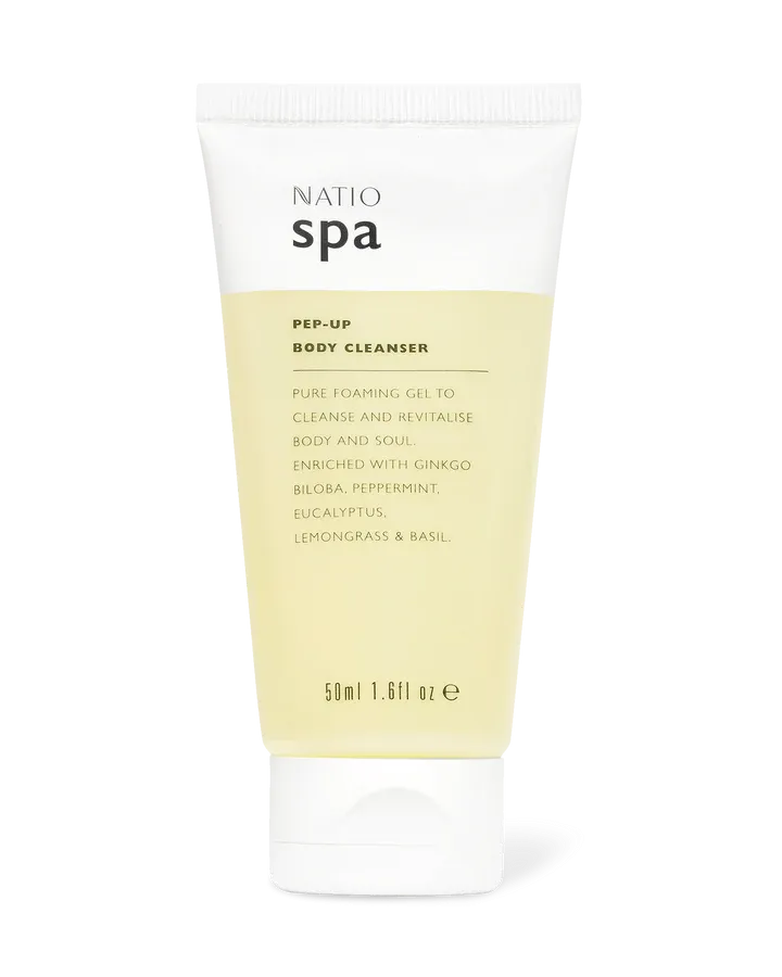 Natio Spa Pep-Up Body Cleanser 50ml