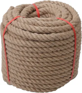 Natural Jute Rope for Crafts, Cat Scratching, and Outdoor Projects 0.95inch x 50 Feet/100 Feet/165 Feet Eco-Friendly and Durable Multi-Purpose Use (24mm 165 Feet)