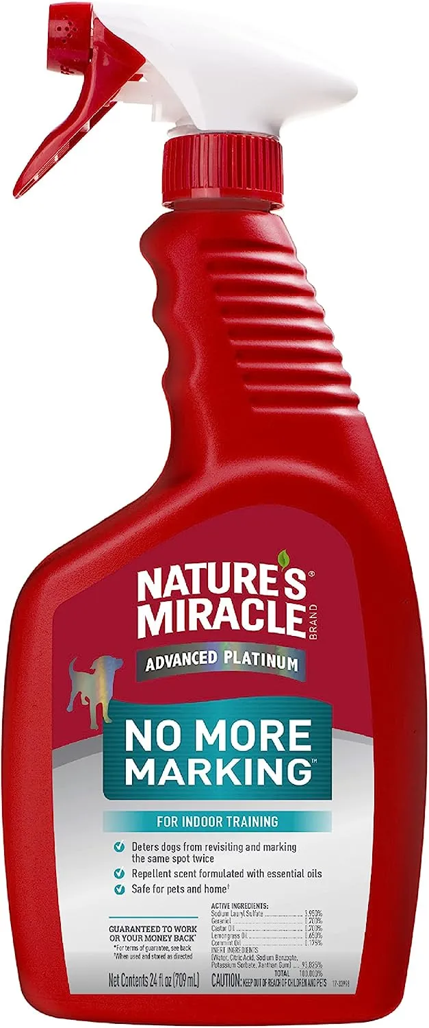 Nature's Miracle Advanced Platinum No More Marking, 24-oz Spray Bottle