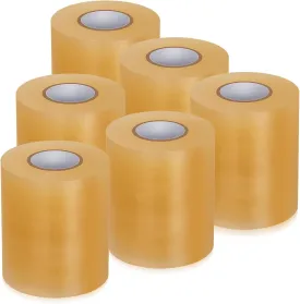 Pangda 6 Rolls Wrestling Mat Tape Heavy Duty 7 Mil PVC Carpet Tape for Wrestling Grappling Exercise Mats Seaming Cover Gym Floor Carpet Seam