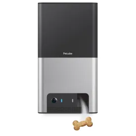 Petcube Bites 2 Interactive Wi-Fi Pet Camera and Treat Dispenser (Silver)