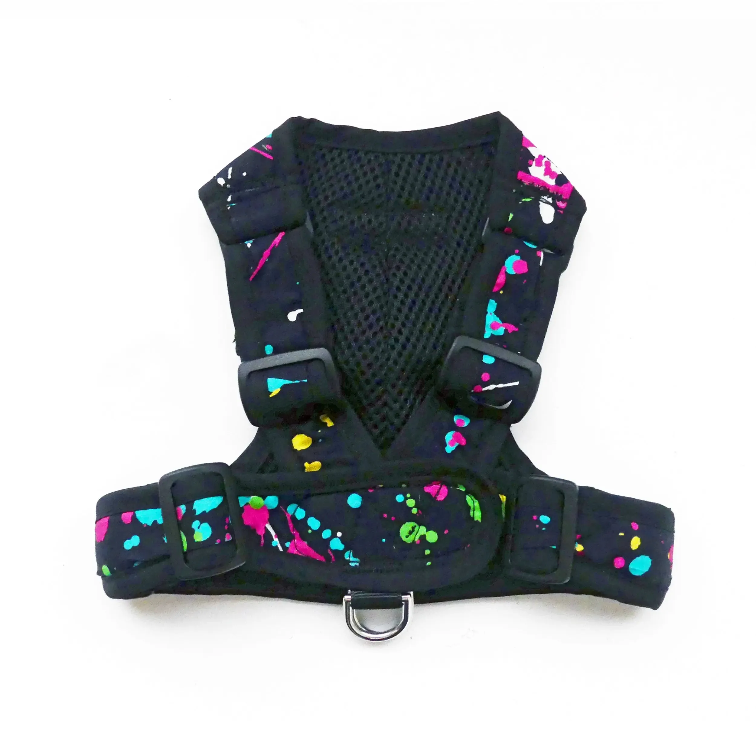 Precision Fit™ 4 Way Step In Dog Harness Adjustable Nylon - 6 LBS to 40 LBS