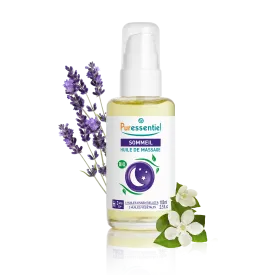 Puressentiel Detente Sleep Massage Oil Relaxing Lavender Neroli