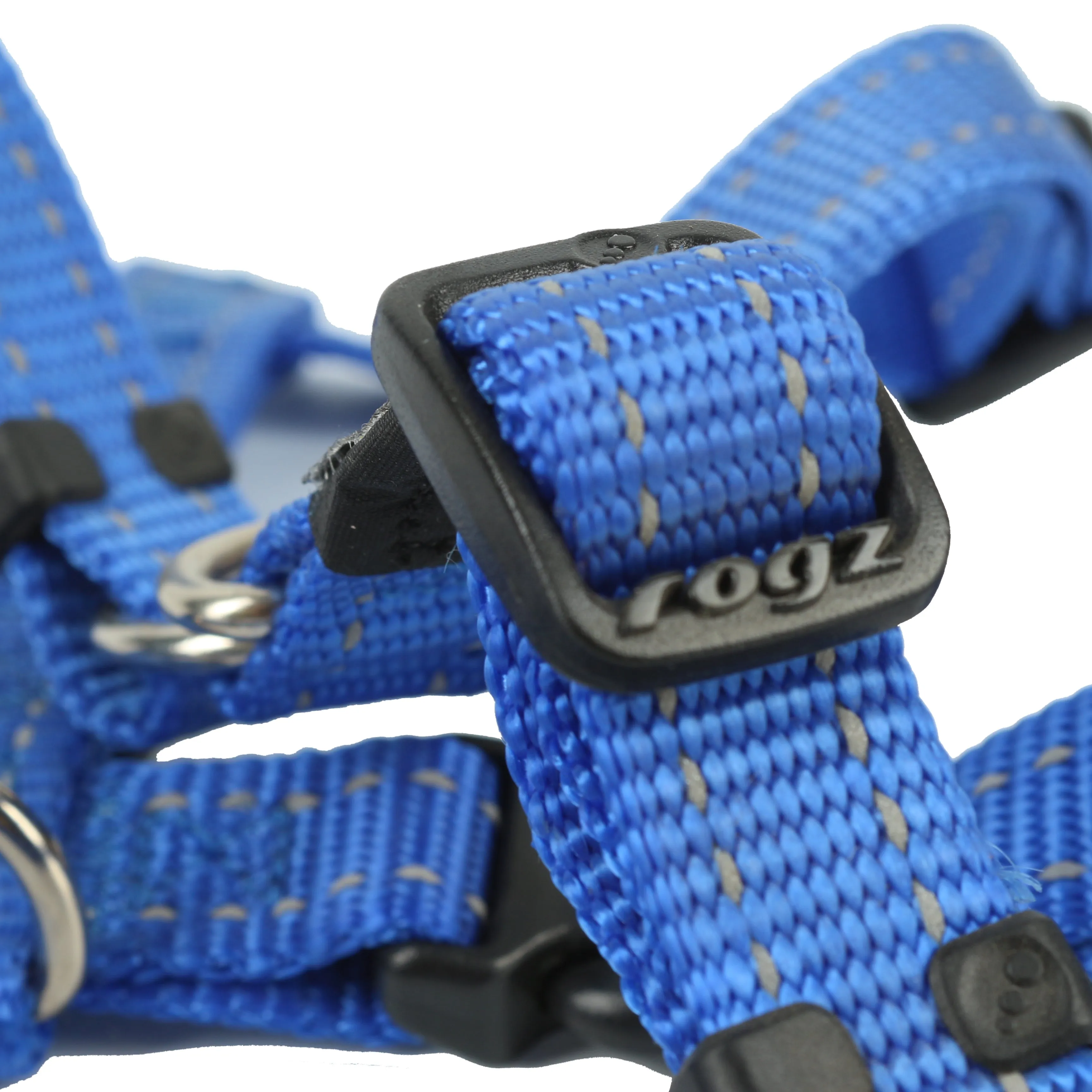 Rogz Classic Reflective Harness Blue