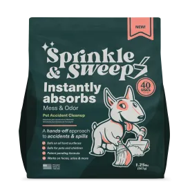 Sprinkle & Sweep Pet Accident Clean Up Aid