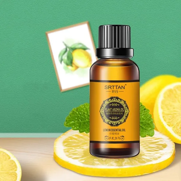 SRTTAN Lemon Essential Oil Plant Aroma For Relaxing Massage Essential Liquid 10ml