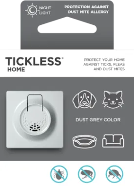 TICKLESS® Home Plug in Ultrasonic Tick , Flea & Dust Mite Repellent