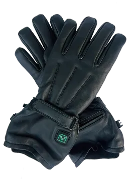 Urban Leather Dress Heated Gloves 🚴 🦮 ❄️ 🥾