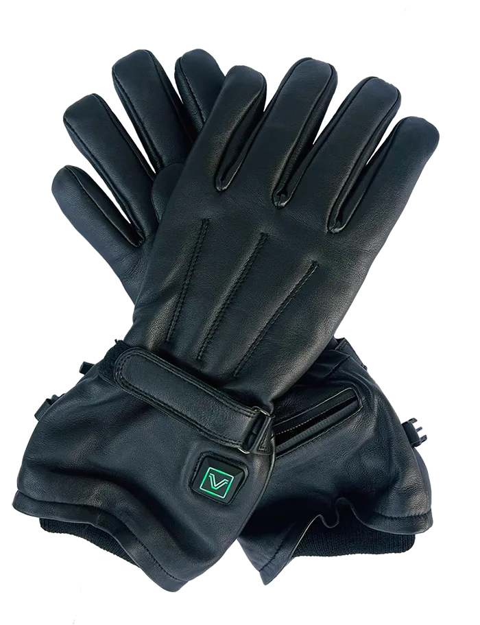 Urban Leather Dress Heated Gloves 🚴 🦮 ❄️ 🥾