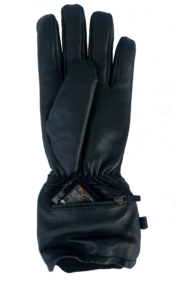 Urban Leather Dress Heated Gloves 🚴 🦮 ❄️ 🥾