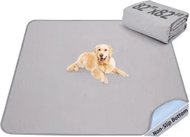 Washable Extra Large Dog Pee Pads, Fast Absorption, Waterproof, Non-Slip Whelping Pads for Dog Playpen, Incontinence, Housebreaking