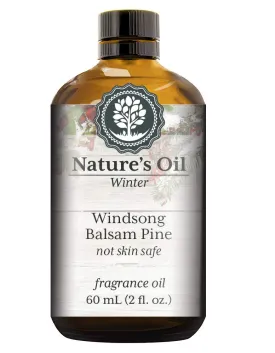 Windsong Balsam Pine Fragrance Oil (60ml) For Diffusers, Candles, Home Scents, Linen Spray, Slime