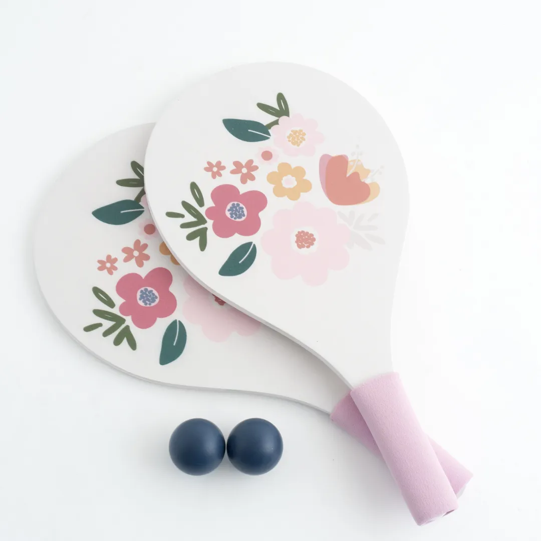 Wooden Bat & Ball - Garden