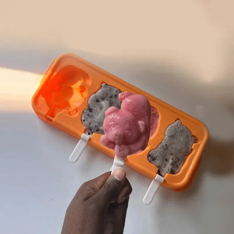 Zoku Rodriquez Cat & Dog Ice Pop Mold | Set of 9 | 5 x 12 x 1 inches
